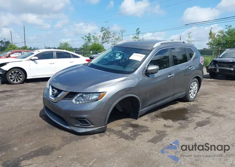 2016 Nissan Rogue S from USA, damaged, VIN KNMAT2MT5GP723744